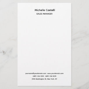 Professioneel Uniek Klassiek Eenvoudig Briefpapier
