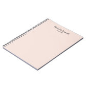 Professioneel Uniek Klassiek Eenvoudig Notitieboek (Linkerzijde)