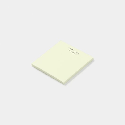 Professioneel Uniek Klassiek Eenvoudig Post-it® Notes (Schuin)