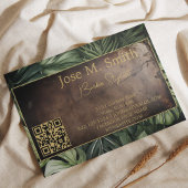 Professioneel Uniek Leren Groen Stijlvol Groen Visitekaartje