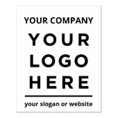 Professioneel Uw Bedrijf Logo Aangepaste Naam Slog Rubberstempel (Afrduk)