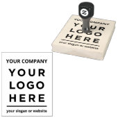 Professioneel Uw Bedrijf Logo Aangepaste Naam Slog Rubberstempel (Gestempeld)
