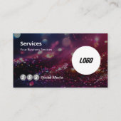 Professioneel Uw Logo Hier Scanbare QR Code Visitekaartje (Achterkant)