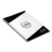 Professioneel Uw Logo Notitieboek (Rechterzijde)