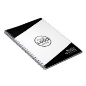 Professioneel Uw Logo Notitieboek (Rechterzijde)