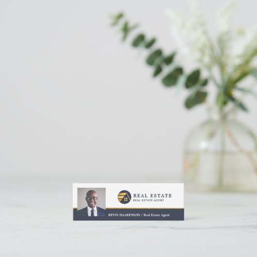 Professioneel vastgoed | Foto-indeling Mini Visitekaartje (Staand voorkant)
