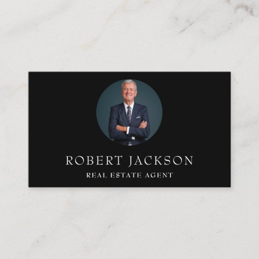 Professioneel vastgoed | Foto-indeling QR-code Visitekaartje (Voorkant)