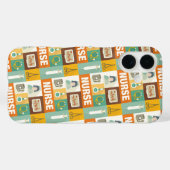 Professioneel verpleegster iconisch ontworpen Case-Mate iPhone case (Achterkant (horizontaal))