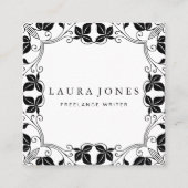 Professioneel Vierkante Visitekaartje (Voorkant)