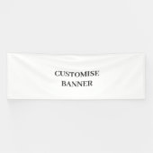Professioneel vinyl binnen, 4' x 12'aanpasbaar spandoek (Horizontaal)