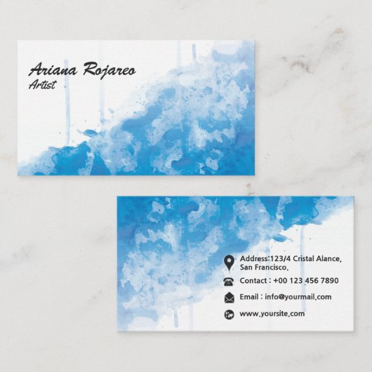 Professioneel Visitekaartje (Voorkant / Achterkant)