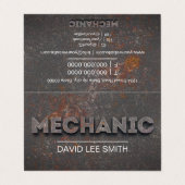 Professioneel Visitekaartje (Buitenkant ongevouwen)