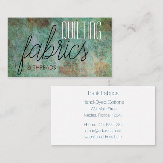 Professioneel Visitekaartje (Voorkant / Achterkant)