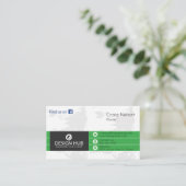 Professioneel visitekaartje (Staand voorkant)