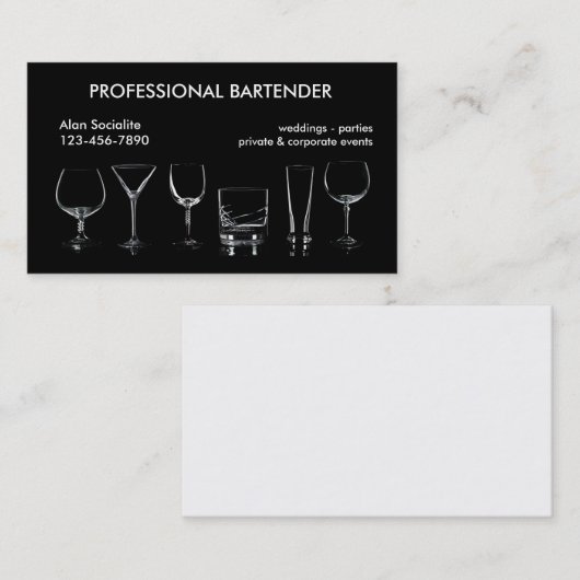 Professioneel Visitekaartje (Voorkant / Achterkant)