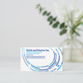 Professioneel Visitekaartje (Staand voorkant)