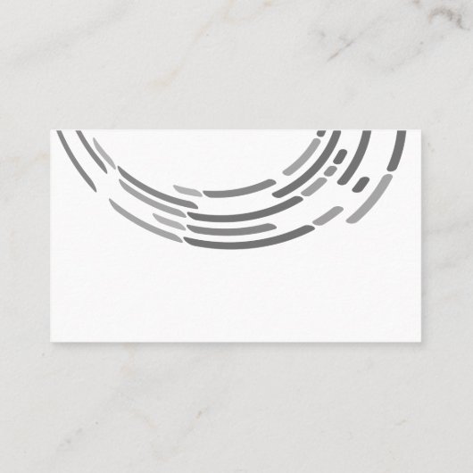 Professioneel Visitekaartje (Achterkant)