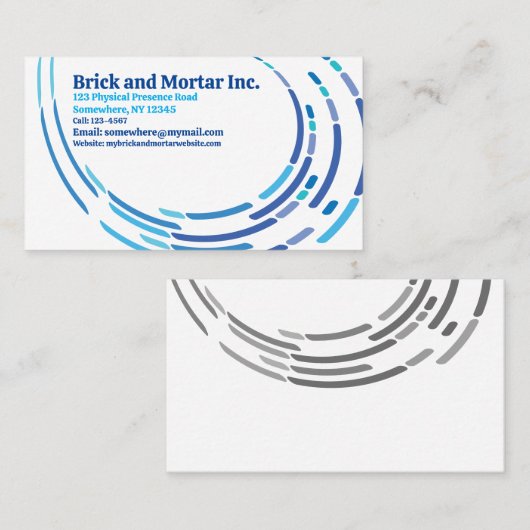 Professioneel Visitekaartje (Voorkant / Achterkant)