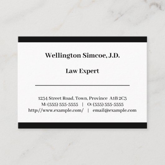  professioneel Visitekaartje (Voorkant)