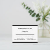  professioneel Visitekaartje (Staand voorkant)