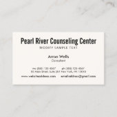 Professioneel Visitekaartje (Voorkant)