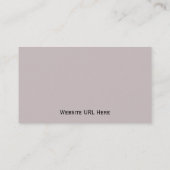 Professioneel Visitekaartje (Achterkant)