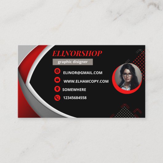 PROFESSIONEEL VISITEKAARTJE (Voorkant)