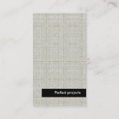 Professioneel Visitekaartje (Achterkant)