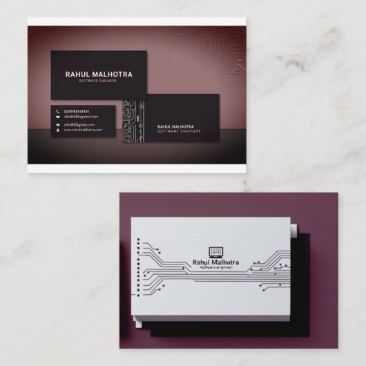 Professioneel Visitekaartje (Voorkant / Achterkant)