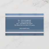 professioneel visitekaartje (Achterkant)