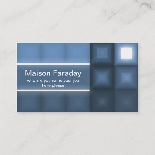 professioneel visitekaartje (Voorkant)