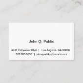 Professioneel Visitekaartje (Voorkant)