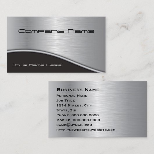 Professioneel Visitekaartje (Voorkant / Achterkant)