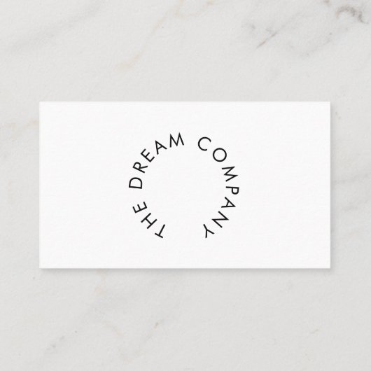 Professioneel Visitekaartje (Achterkant)