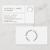 Professioneel Visitekaartje (Voorkant / Achterkant)