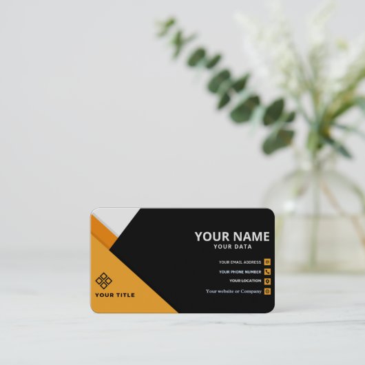 Professioneel Visitekaartje (Staand voorkant)