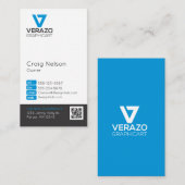 Professioneel visitekaartje grafische ontwerper (Voorkant / Achterkant)