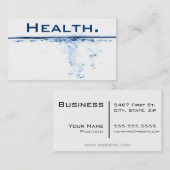Professioneel Visitekaartje in de gezondheidszorg  (Voorkant / Achterkant)