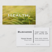Professioneel Visitekaartje in de gezondheidszorg  (Voorkant / Achterkant)