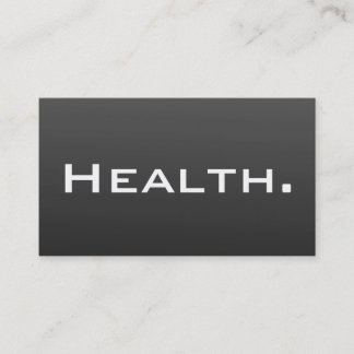Professioneel Visitekaartje in de gezondheidszorg 