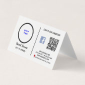 Professioneel Visitekaartje met een Modern en Inno (Voorkant)