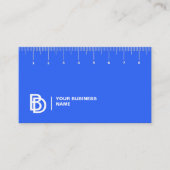 Professioneel Visitekaartje met liniaal (cm) (Voorkant)