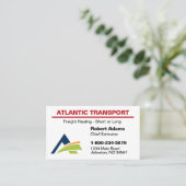 Professioneel Visitekaartje met Logo (Staand voorkant)