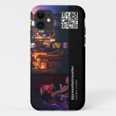 Professioneel Visitekaartje met QR Code Case-Mate iPhone Case (Achterkant)