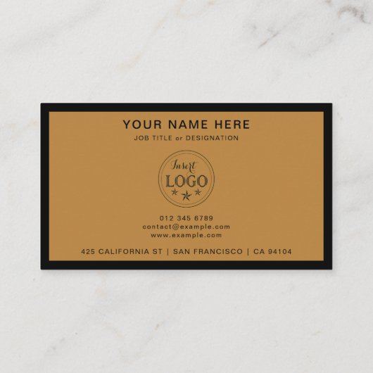 Professioneel Visitekaartje met QR-code & Logo (Achterkant)