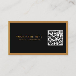Professioneel Visitekaartje met QR-code & Logo