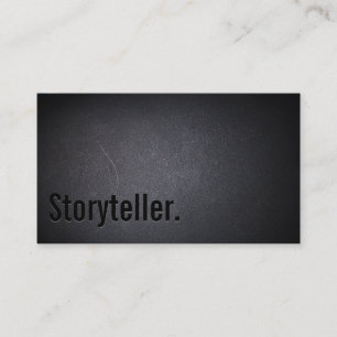 Professioneel Visitekaartje met zwarte verzegeling