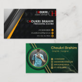 Professioneel Visitekaartje ontwerp (Voorkant / Achterkant)