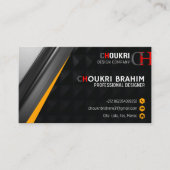 Professioneel Visitekaartje ontwerp (Voorkant)