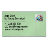 Professioneel Visitekaartje ontwerp – schoon en mi Magnetisch Visitekaartje (Voorkant)